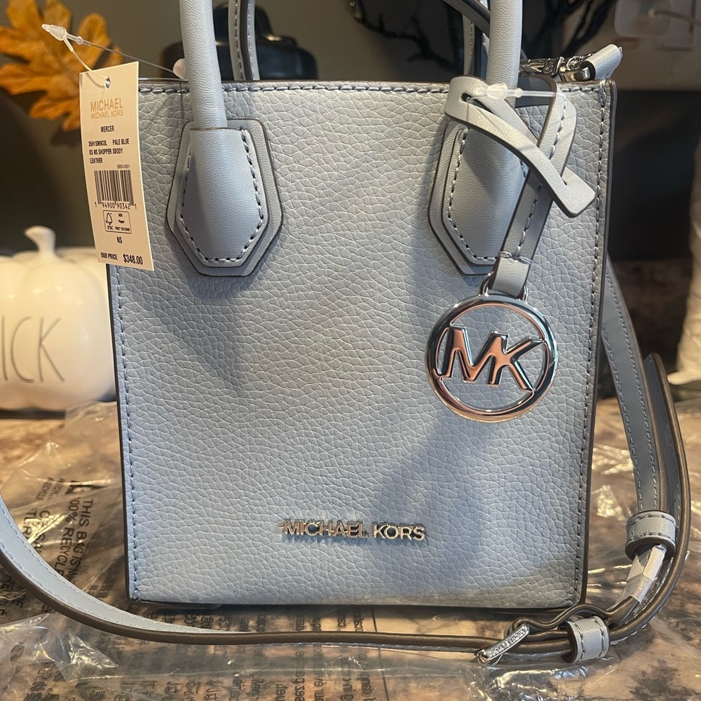 Michael Kors Light Blue Mini Bag